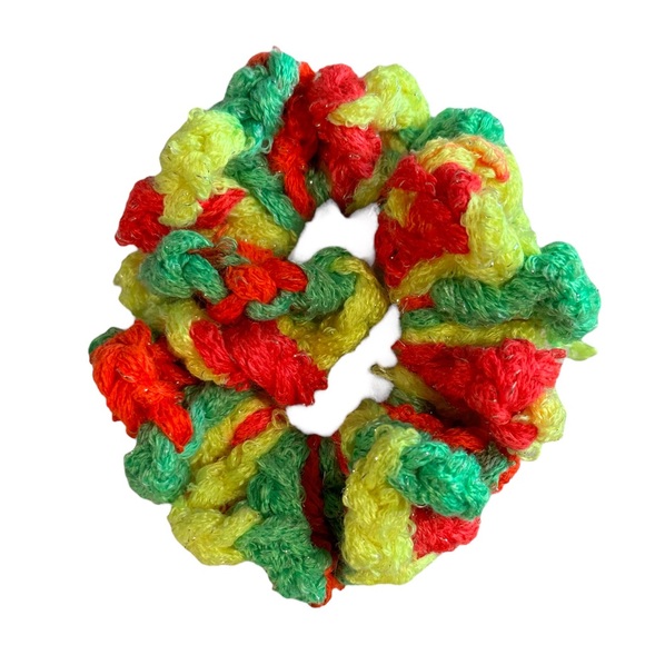 Set of 4 Children’s Hair Tie Scrunchies - Picture 2 of 5